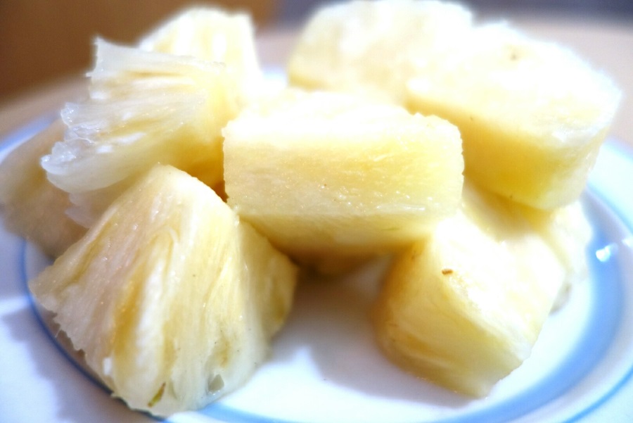 ハニークリームパイナップルの食べ方